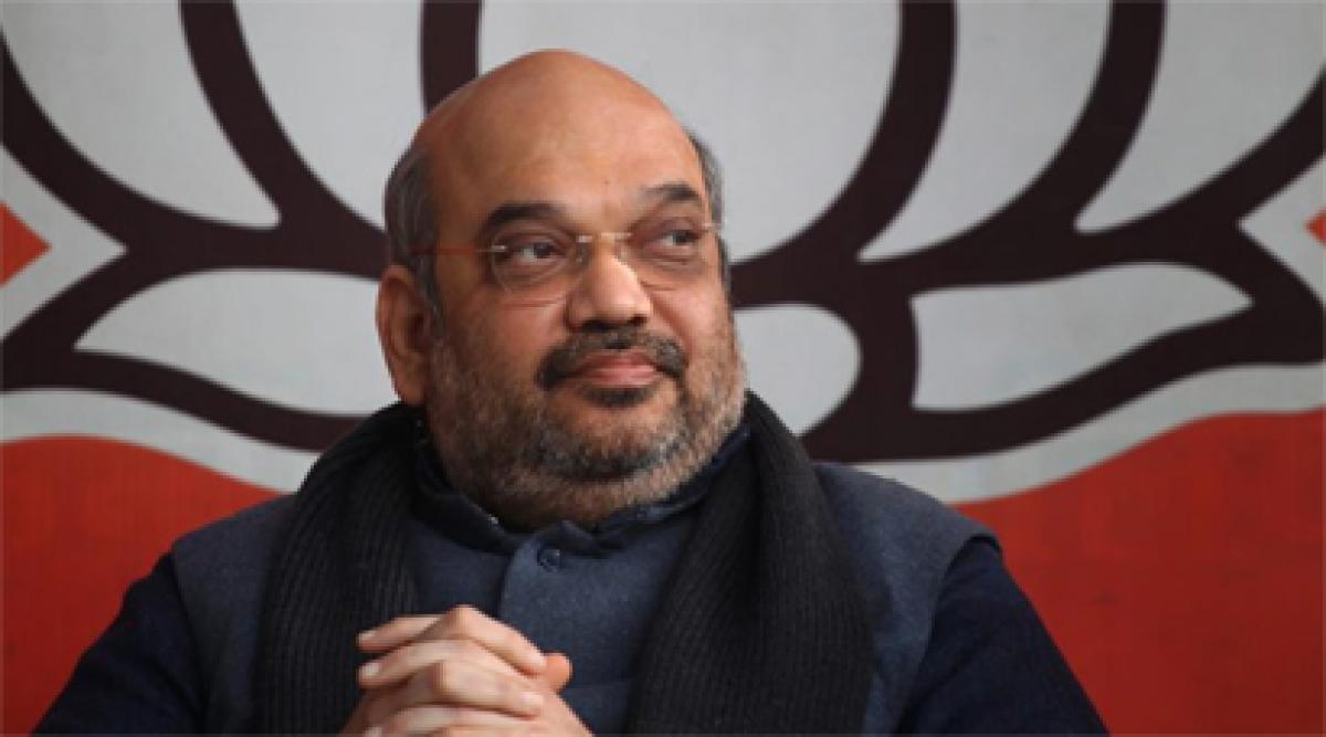 Amit Shah re-elected BJP president